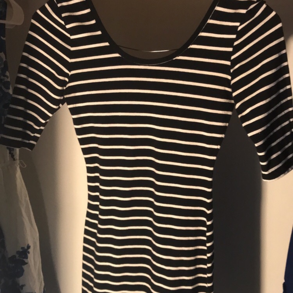 Small striped dress